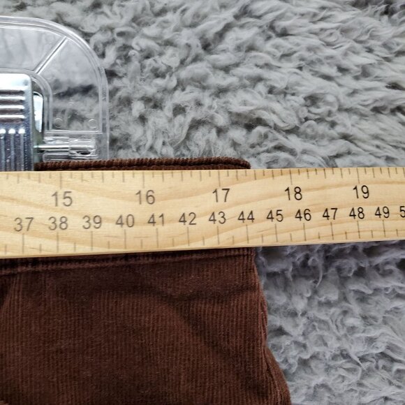 Talbots Jeans Womens 12 Brown Corduroy Jegging Stretch - Picture 5 of 9